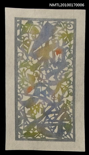 主要名稱：藏書票—花窗（和子文庫）圖檔，第1張，共3張